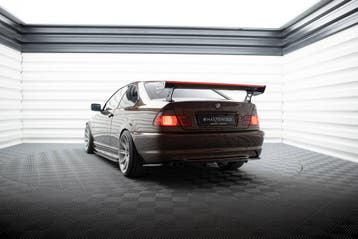 Maxton Carbon Spoiler met beugels en LED BMW 3 Coupé E46, Verzenden