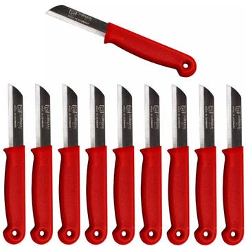 Solingen Schilmesje – RVS Glad – 16 cm met Blade Cover, Ophalen of Verzenden, Nieuw, Rvs of Chroom