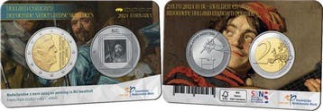Nederland. Coin Card 2024 Frans Hals (met silver penning)