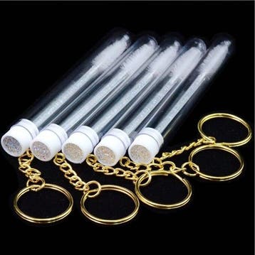 Wimperborstel Sleutelhangers Wit, Kleding | Dames, Ophalen of Verzenden, Nieuw