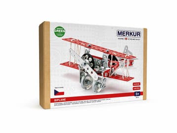 Merkur - Dubbeldekker - metalen constructieset - 149 onde..., Verzenden, Nieuw