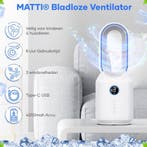 2dekans | MATTI® - Tafelventilator - Ventilator Staand -, Ophalen of Verzenden, Zo goed als nieuw