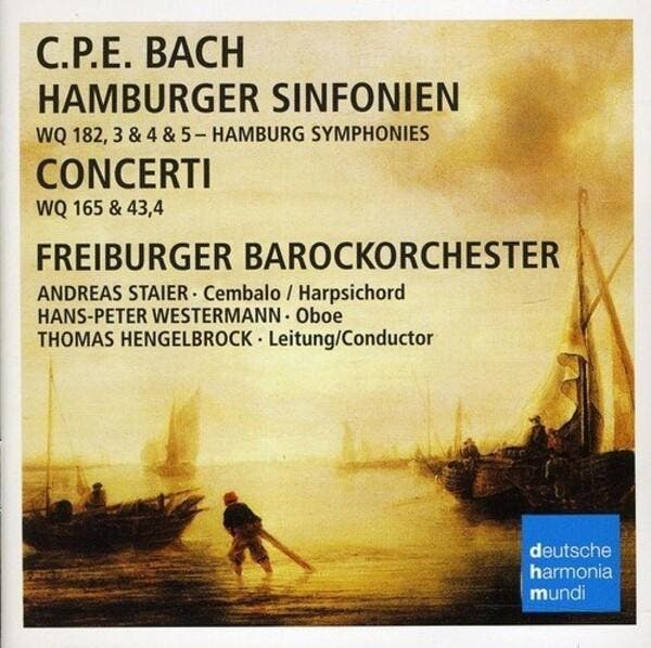 cd - C. P. E. Bach - Hamburger Sinfonien - Concert, Cd's en Dvd's, Cd's | Overige Cd's, Zo goed als nieuw, Verzenden