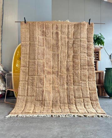 NEW – Berber Beni Mrirt Rug – Handknotted Wool – 200x300cm, Nieuw
