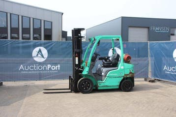Veiling: Heftruck Mitsubishi FG25N LPG 2500kg 5.5m 2013, Heftruck, Mitsubishi, 2000 tot 3000 kg, Ophalen