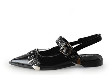 Nelson Ballerinas in maat 38 Zwart, Verzenden, Zwart, Ballerina's, Zo goed als nieuw