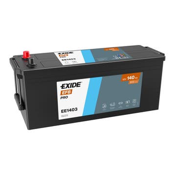 Exide Strong PRO EFB+ accu | EE1403 | 12V 140Ah, Ophalen of Verzenden, Nieuw