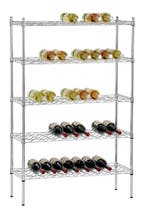Wijnrek | 900x350x1390(h)  mm | 100 - 130 flessen, Verzenden, Nieuw in verpakking