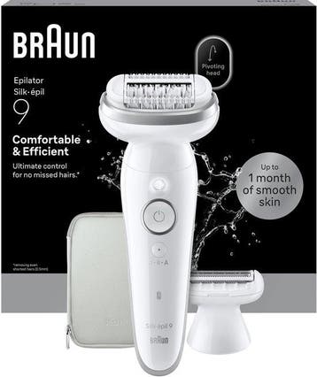Braun Silk·épil 9 9-030 - Wet & Dry Epilator - Langdurig G, Verzenden, Nieuw