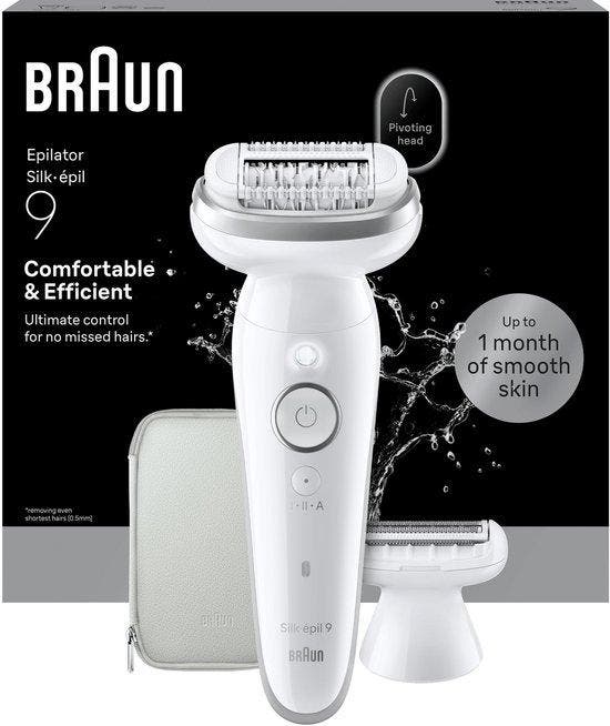 Braun Silk·épil 9 9-030 - Wet & Dry Epilator - Langdurig G, Sieraden, Tassen en Uiterlijk, Uiterlijk | Lichaamsverzorging, Nieuw
