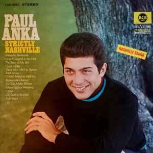 LP gebruikt - Paul Anka - Strictly Nashville (Germany, 1966), Verzenden, Zo goed als nieuw