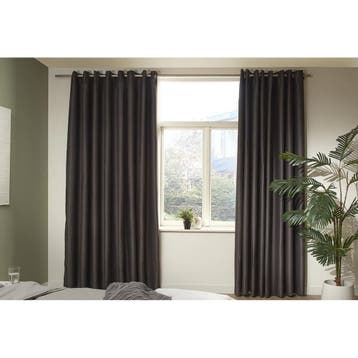 Mesa Living Verduisteringsgordijn 300 x 250 cm - Donkergrijs, Verzenden, Nieuw