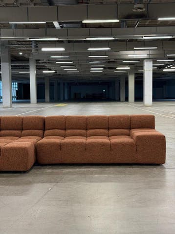 BB Italia Tufty Time | Terracotta | NIEUWSTAAT + Garantie, Huis en Inrichting, 250 tot 300 cm, Ophalen of Verzenden, Zo goed als nieuw