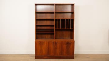 Vintage highboard | Boekenkast | Platenkast | Palissander |, Ophalen of Verzenden, Nieuw