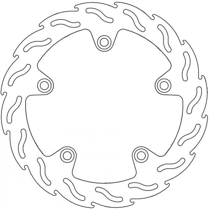 BMW Moto Master Remschijf achter FLAME, Motoren, Onderdelen | BMW, Ophalen of Verzenden