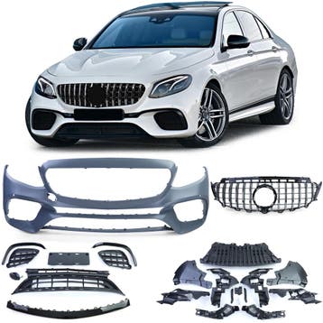 Voorbumper Mercedes E Klasse W213 16-20 63 AMG Look, Ophalen of Verzenden, Nieuw