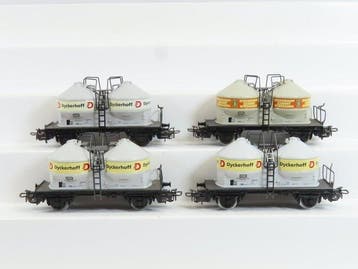 Märklin H0 - 4761.1/4761.2 - Modeltrein goederenwagonset (4), Nieuw