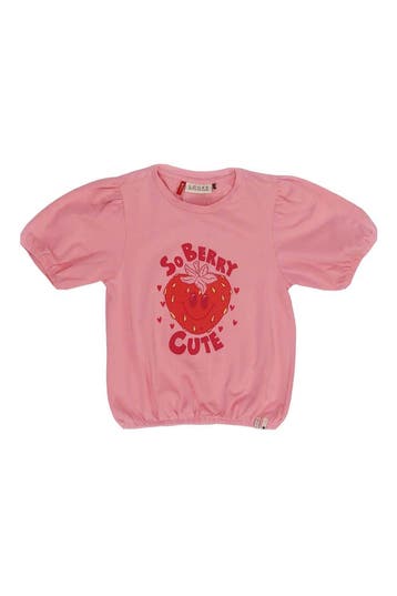 Looxs Revolution T-shirt Meisjes in maat 128 Roze, Verzenden, Zo goed als nieuw, Looxs Revolution, Jongen of Meisje