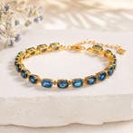 Zonder minimumprijs - Armband Zilver - Topaz -, Nieuw