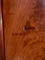 Demontabel antiek mahonie kast met planken, 156 x 210 cm