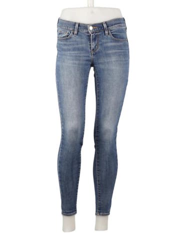 Levis Jeans Dames maat WW25 / L28 Acid Wash Blue Vintage, Ophalen of Verzenden, Nieuw