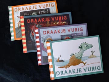 Draakje Vurig Set Deel 1 T/M 4 | Nieuw, Ophalen of Verzenden, Nieuw, Josina Intrabartolo; Janneke Olphen