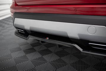 Maxton Diffuser Splitter Seat Arona FR Mk1 - Rood met Gloss, Verzenden
