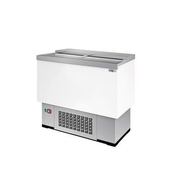 GGM Gastro | Flessenkoeler bovenlader - wit - 200L | FKI200, Verzenden, Nieuw in verpakking, Ovens, Magnetrons en Steamers