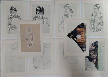 Egon Schiele (1890-1918), (after) - 10 Lichtdrucke in