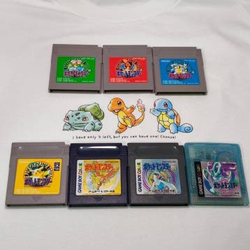 Nintendo - Gameboy Color - Pokémon Gen 1 & 2 Complete, Spelcomputers en Games, Nieuw