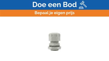 Bieden: M20 x 1.5 Metric Cable Gland 6-12mm - Grey Marine G, Watersport en Boten, Ophalen of Verzenden, Nieuw, Elektra en Verlichting