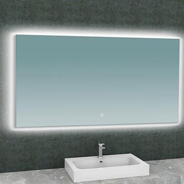 Wiesbaden Soul Badkamerspiegel met LED - Dimbaar -, Huis en Inrichting, Woonaccessoires | Spiegels, Ophalen of Verzenden, Nieuw