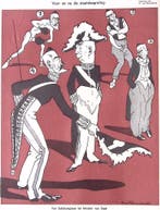 Spotprent over Piet Aalberse en de staatsbegroting (Lithos), Verzenden