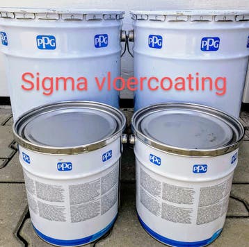 160m2_30kg 2K Epoxy GARAGEVLOER coating Betoncoating Hefbrug, Verzenden, Nieuw, Verf, 20 liter of meer