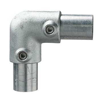 Buiskoppeling Kniestuk Ø 21,3 mm Zink, Verzenden, Nieuw