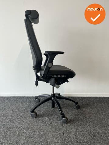 RH Logic 400 - Nieuw kunstleer - Met hoofdsteun - Inclusief, Werkplek, Ophalen of Verzenden, Gebruikt, Stoel