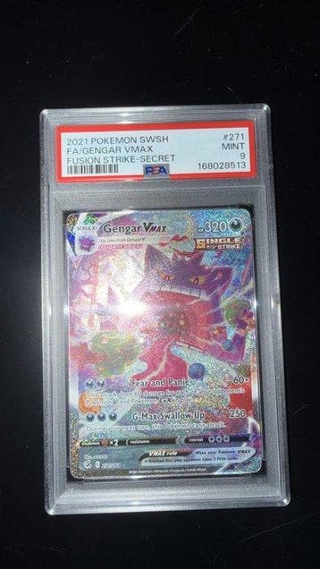 Pokémon - 1 Graded card - Gengar VMAX #271 Full art, Secret, Nieuw
