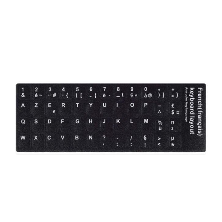 AZERTY keyboard stickervel, Computers en Software, Windows Laptops, SSD, Qwerty, Refurbished, Verzenden