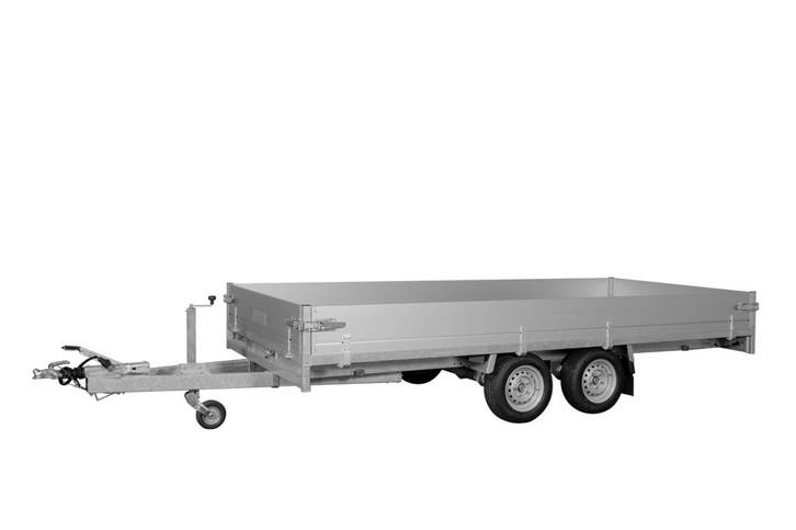 Anssems ASX 2000 405x178 Plateauwagen, Auto diversen, Aanhangers en Bagagewagens, Nieuw, Ophalen of Verzenden