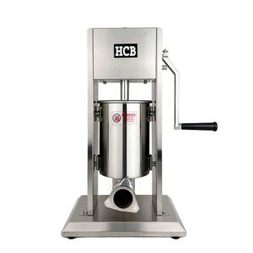 HCB Worstvuller - verticaal - 15 liter - RVS, Verzenden, Nieuw in verpakking, Bakkerij en Slagerij