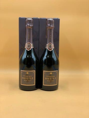 2021 Deutz - Champagne Rosé - 2 Flessen (0.75 liter), Nieuw