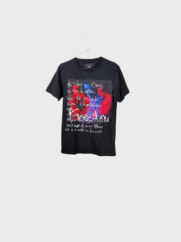 Cult T-Shirt Heren maat S Zwart Vintage, Ophalen of Verzenden, Nieuw