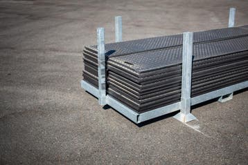 Kunststof rijplaten 300x50cm - gratis levering vanaf €995,-, Ophalen of Verzenden, Nieuw