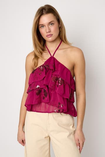 Bloemen mouwloze top, Kleding | Dames, Tops, Colors, Verzenden, Nieuw