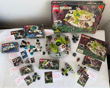 Lego Set - Classic Space - Lot de 7 sets LEGO Space vintage, Nieuw