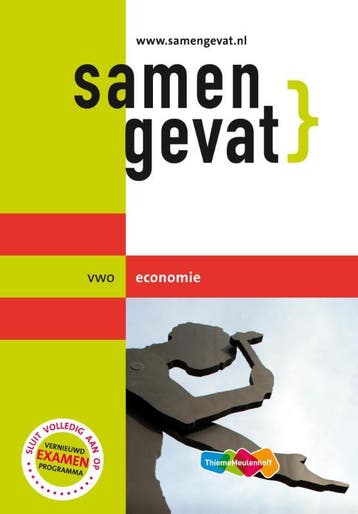 Samengevat   Vwo Economie 9789006078756, Verzenden, Zo goed als nieuw