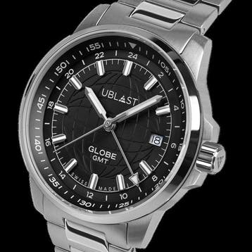 Ublast - Globe GMT - Swiss Made - Zonder minimumprijs -, Nieuw