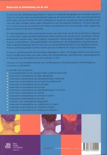 Onderzoek en behandeling van de nek / Orthopedische, Verzenden, Zo goed als nieuw