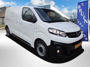 Opel Vivaro L2H1 | Financial Lease voor 291 p/mnd, Automaat, Stof, Overige carrosserieën, Wit