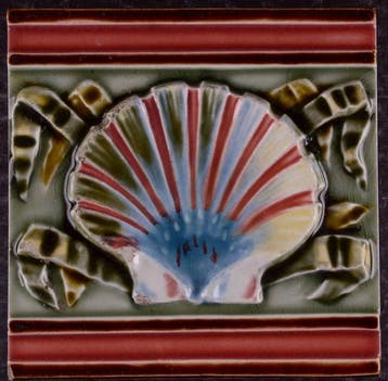 Jugendstil Tegel - Villeroy & Boch - Art Nouveau - 1900-1910